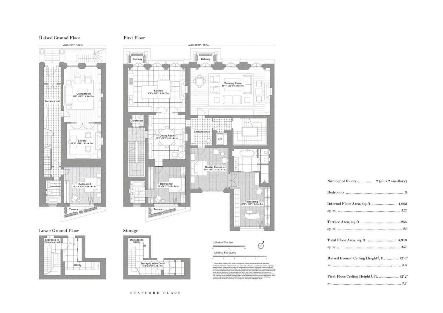 3 Bedroom Apartment For Sale in Buckingham Gate, St James's, SW1E